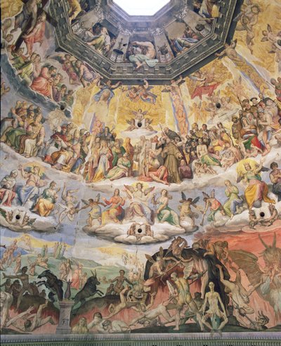 The Last Judgement (detail) by Giorgio Vasari